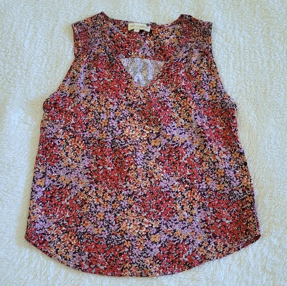 Cynthia Rowley Floral💐 Blouse - NWT
